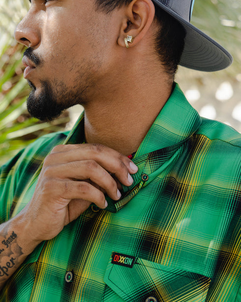 KINGSTON BAMBOO SHORT SLEEVE BUTTON UP - MENS